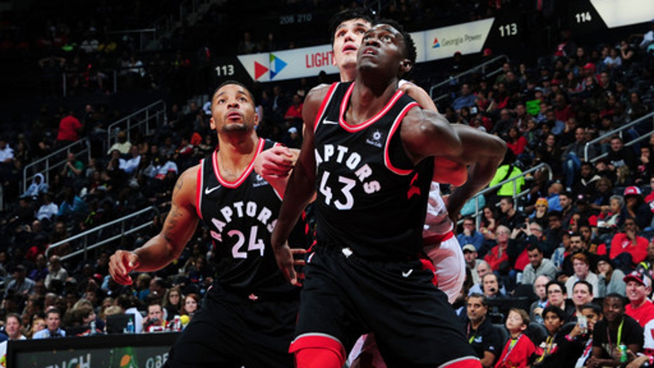 Raptors cruise to 112-78 win over Hawks (Nov 25, 2017)